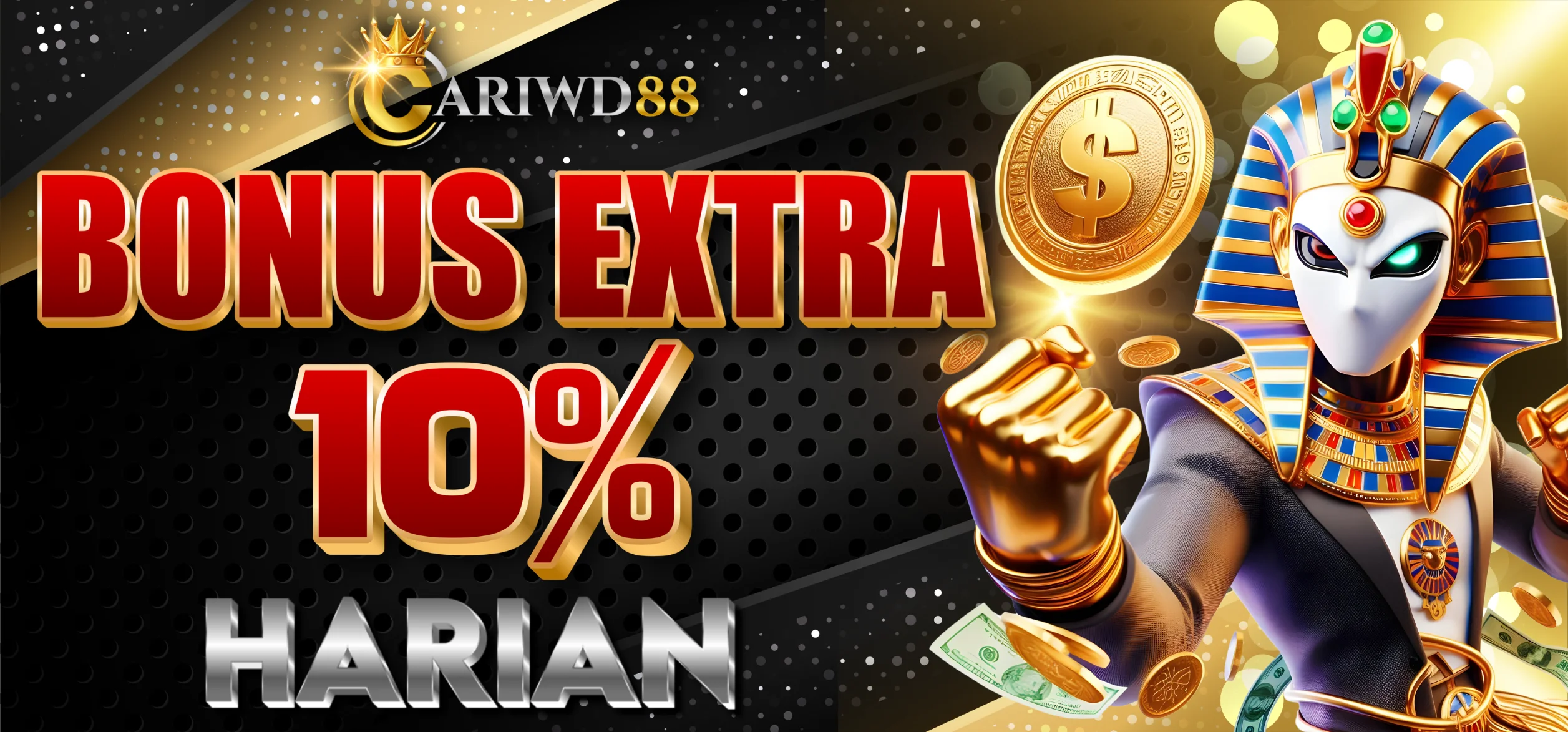 Extra Bonus 10% Harian Deposit